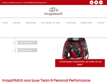 Tablet Screenshot of imagomatch.nl